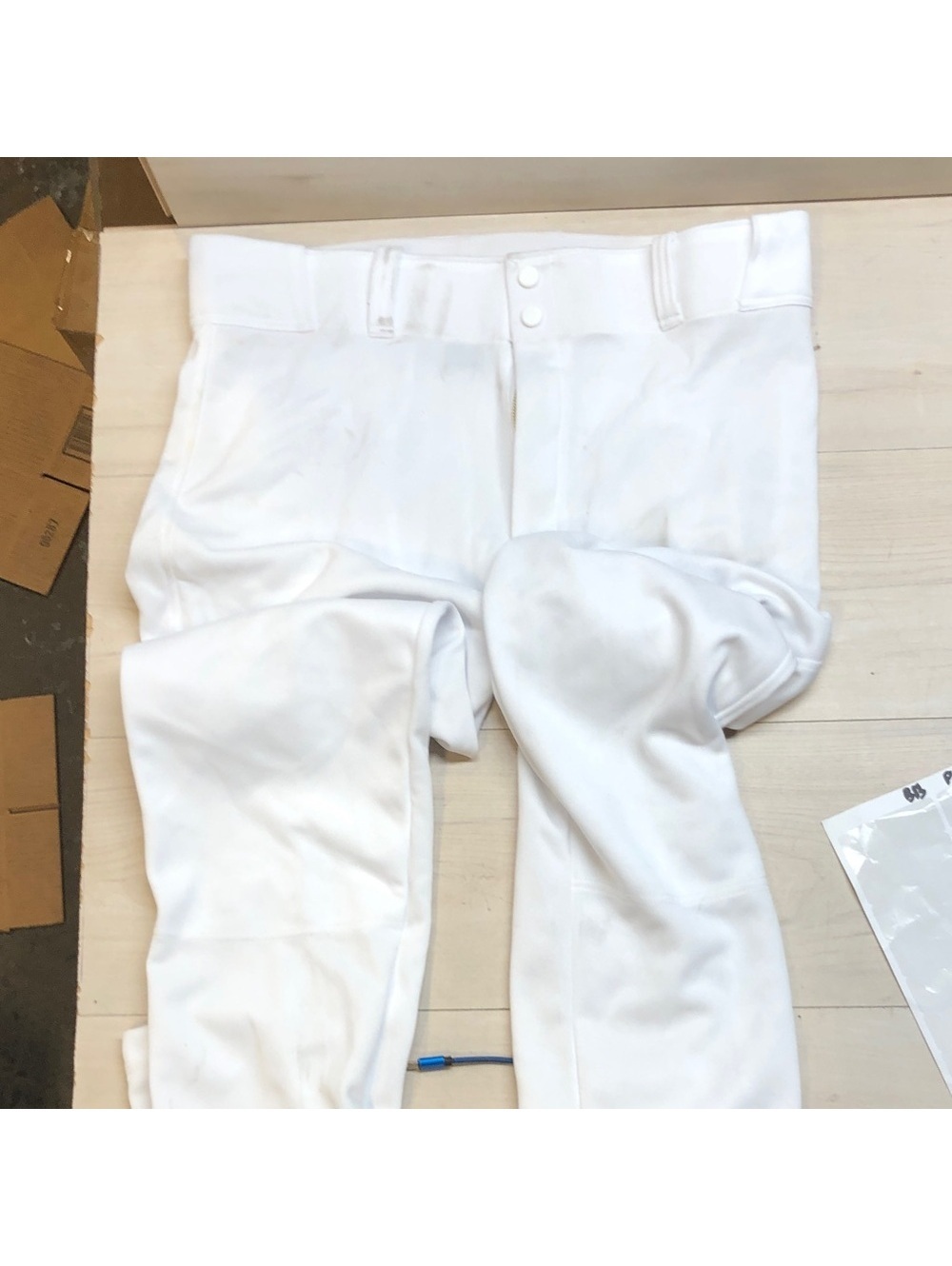 Easton White Kids Baseball Pants #3024